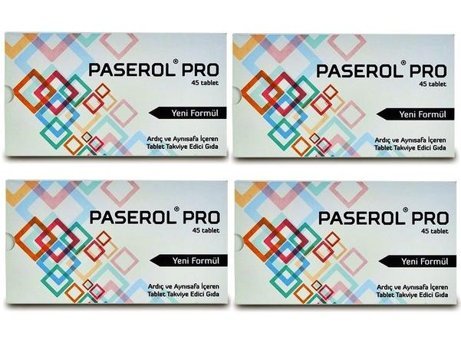 Paserol Pro Aromasız Yetişkin Vitamin 4x45 Tablet