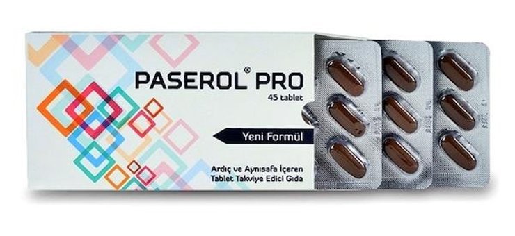 Paserol Pro Aromasız Yetişkin Vitamin 4x45 Tablet