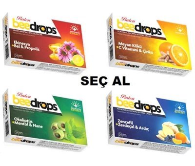 Balen Bitkisel Drops Bitki Ekstralar Yetişkin Vitamin 24 Pastil