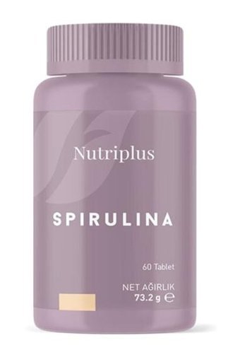 Nutrıplus Spirulina Aromasız Yetişkin Vitamin 60 Kapsül