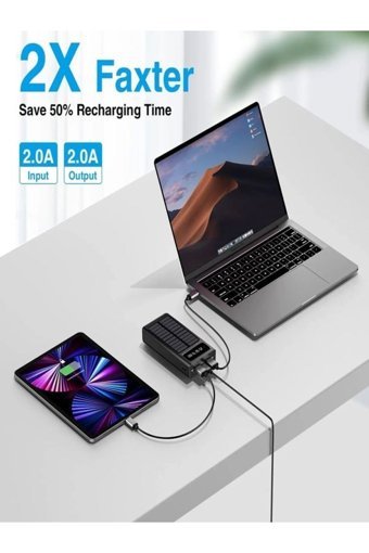 Çelikwork 30.000 mAh Powerbank Beyaz
