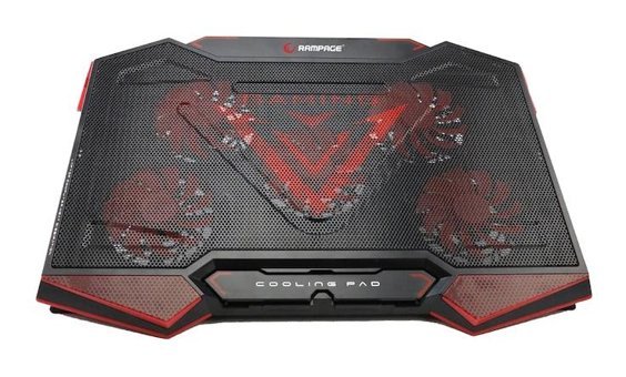 Rampage Addison AD-RC5 1400 Rpm 5 Fanlı Alüminyum 17 inç Gaming Laptop Soğutucu