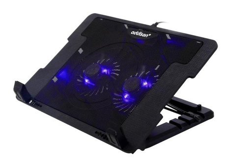 Addison ANC-606 700 Rpm 2 Fanlı Alüminyum 15.6 inç Gaming Laptop Soğutucu