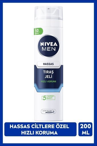 Nivea Seyahat Boyu Hassas Ciltler İçin Tıraş Köpüğü 200 ml