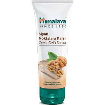 Himalaya Cevizli Siyah Nokta Karşıtı Krem Tüp Yüz Peelingi 75 ml
