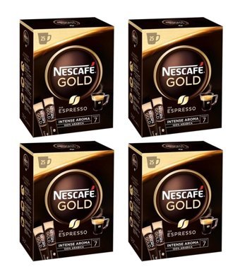 Nescafe Gold 100x2 gr Espresso Hazır Kahve