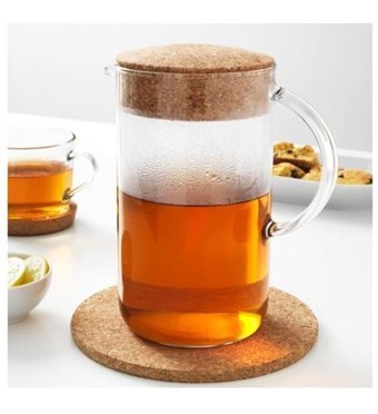 Ikea 365+ Cam 1.5 lt Kapaklı Sürahi Şeffaf
