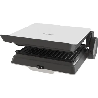 Arçelik K 8180 TG 4 Dilim Teflon Çıkartılabilir Plaka Çift Taraflı 1800 W Izgaralı Beyaz Tost Makinesi
