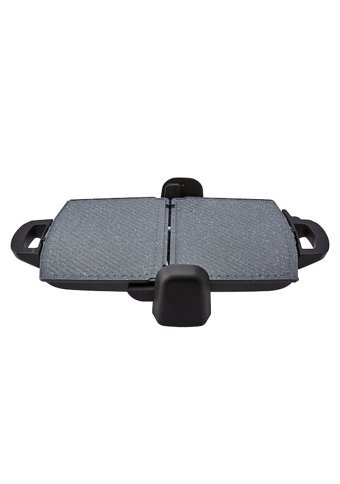 Emsan Magic Pro 6 Dilim Granit Çıkartılabilir Plaka Tek Yönlü 1800 W Izgaralı Siyah Tost Makinesi