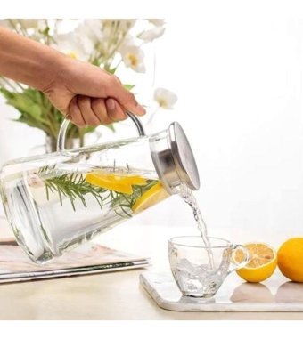 Rossel Premium Gusto Cam 1.8 lt Kapaklı Sürahi