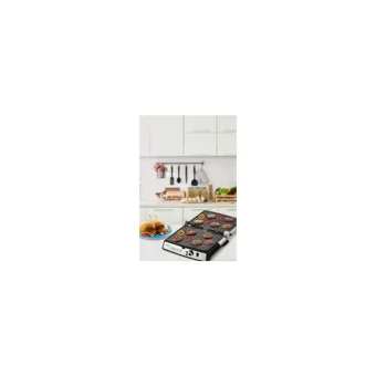 Goldmaster GM-7450 Tostmix 6 Dilim Granit Çıkartılabilir Plaka Tek Yönlü 2000 W Izgaralı Kırmızı Tost Makinesi