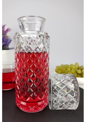 Digithome Cam 730 ml Kapaklı Sürahi