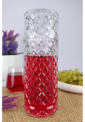 Digithome Cam 730 ml Kapaklı Sürahi