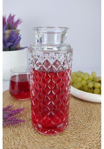 Digithome Cam 730 ml Kapaklı Sürahi