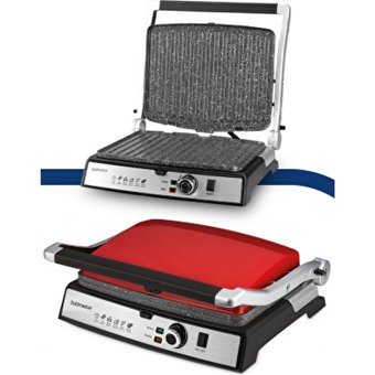 Goldmaster GM-7450 Tostmix 6 Dilim Granit Çıkartılabilir Plaka Tek Yönlü 2000 W Izgaralı Kırmızı Tost Makinesi