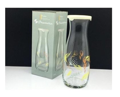 Paşabahçe 43818 Cam 1 lt Kapaklı Sürahi