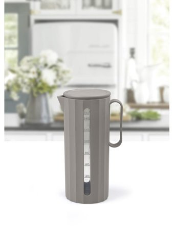 Okyanus Home Coliseum Cam 1.5 lt Kapaklı Sürahi Vizon
