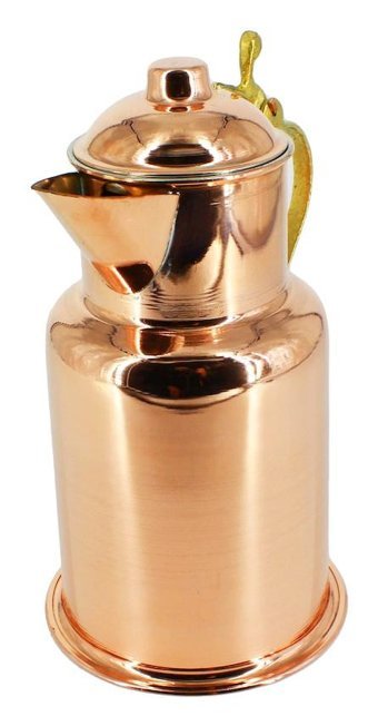 Turna Bakır Turna4808-1 Bakır 500 ml Kapaklı Sürahi