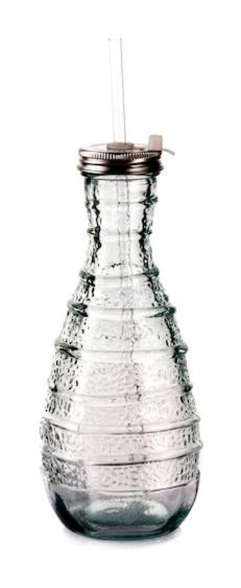 San Miguel Botella Cam 600 ml Kapaklı Sürahi