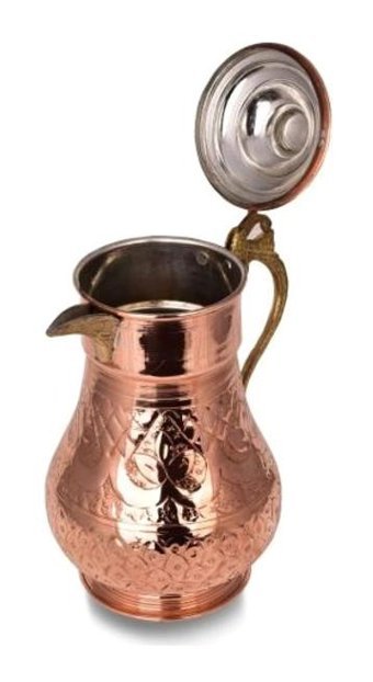 Turna Bakır Turna7259-1 Bakır 2 lt Kapaklı Sürahi
