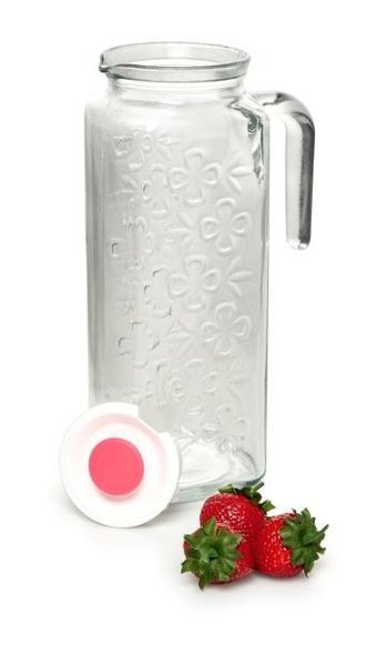 Lav Bloom Plastik 1.2 lt Kapaklı Sürahi