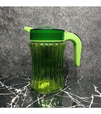 Herevin Cam 1 lt Kapaklı Sürahi Yeşil