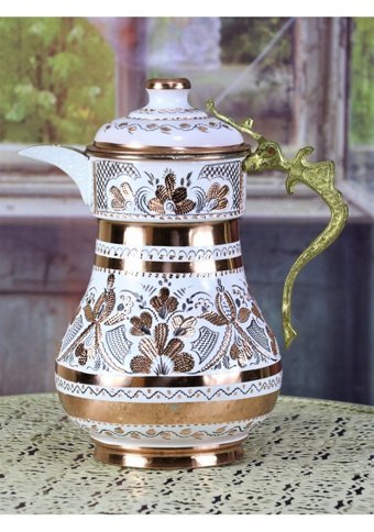 Royal Bakır 2 lt Kapaklı Sürahi
