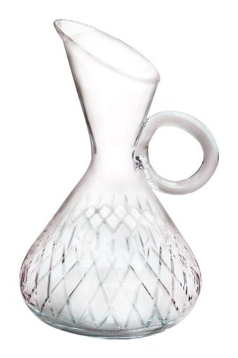 Kcd Delux Sade Kesme Cam 1.5 lt Kapaklı Sürahi