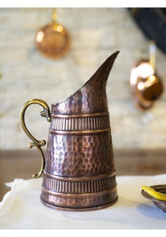 Bakır Concept Boza Bakır 2 lt Kapaklı Sürahi