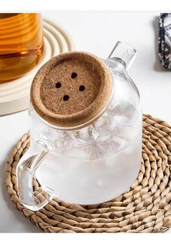 Çiftçiler Leyna 156672 Cam 750 ml Kapaklı Sürahi