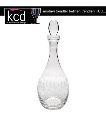 Kcd Panora Kesme Cam 1.5 lt Kapaklı Sürahi