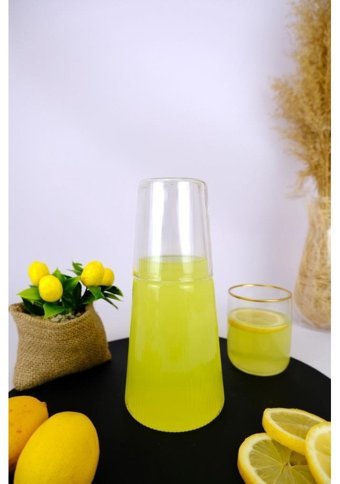 Digithome Cam 800 ml Kapaklı Sürahi
