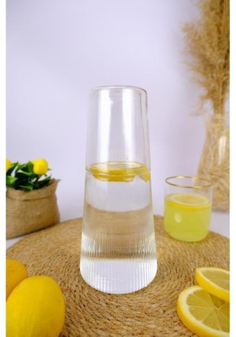 Digithome Cam 800 ml Kapaklı Sürahi