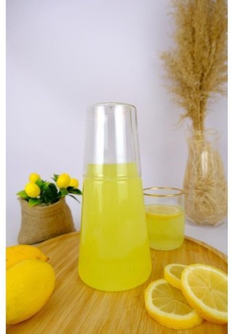 Digithome Cam 800 ml Kapaklı Sürahi