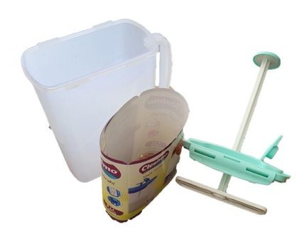 Clesimo Plastik 4 lt Kapaklı Sürahi Turkuaz