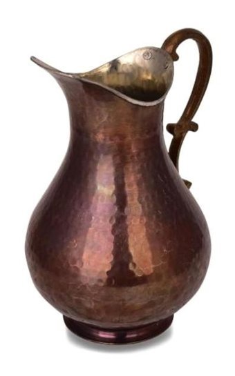 Turna Bakır Turna7256-3 Bakır 2 lt Kapaklı Sürahi
