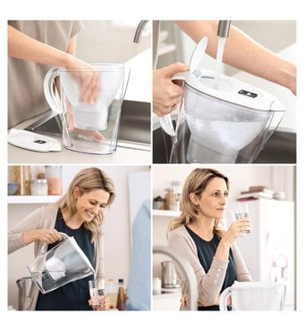 Brita Marella Xl Cam 1 lt Kapaklı Sürahi Şeffaf