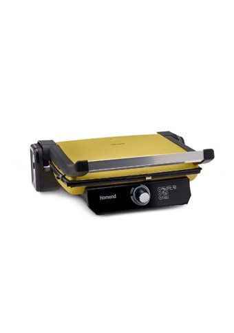 Homend Toastbuster 4 Dilim Döküm Çıkartılabilir Plaka Tek Yönlü 1800 W Izgaralı Gold Tost Makinesi