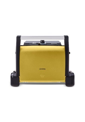 Homend Toastbuster 4 Dilim Döküm Çıkartılabilir Plaka Tek Yönlü 1800 W Izgaralı Gold Tost Makinesi