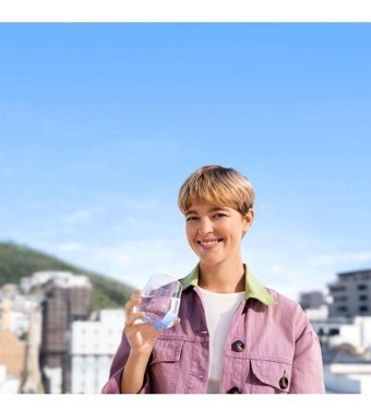 Brita Maxtra Pro All-In-1 Cam 1 lt Kapaklı Sürahi Beyaz