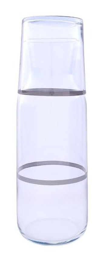 Decorium M 01042 - AB Dalia Cam 1 lt Kapaklı Sürahi Şeffaf