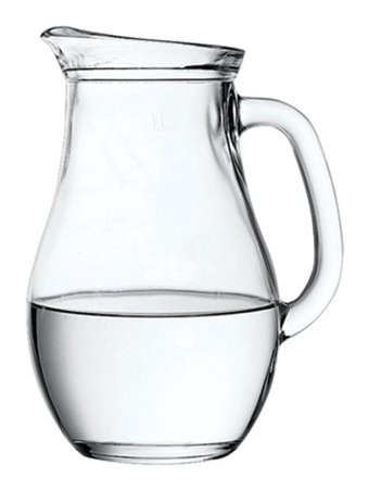 Paşabahçe 80102 Cam 1 lt Kapaklı Sürahi