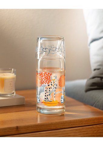 Madame Coco Côte D'azur Cam 700 ml Kapaklı Sürahi