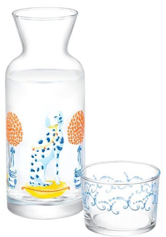 Madame Coco Côte D'azur Cam 700 ml Kapaklı Sürahi