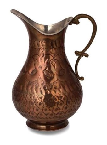 Turna Bakır Turna7257-3 Bakır 2 lt Kapaklı Sürahi