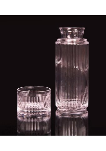 Alegre Glass Pure Cam 720 ml Kapaklı Sürahi