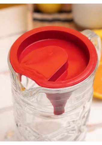 Glass In Love Cam 1.2 lt Kapaklı Sürahi