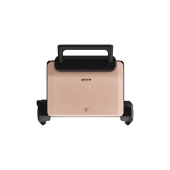 Arçelik TM 3949P 6 Dilim Döküm Çıkartılabilir Plaka Çift Taraflı 1800 W Izgaralı Krem Tost Makinesi