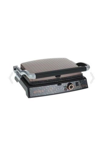 Arnica GH26250 6 Dilim Granit Çıkartılabilir Plaka Tek Yönlü 2000 W Izgaralı Rose Gold Tost Makinesi