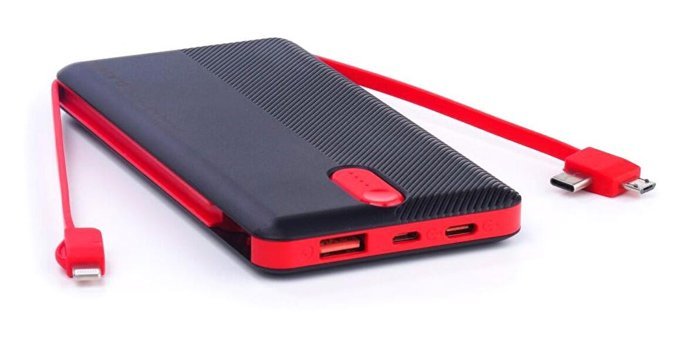 Sword 10000 mAh Kablolu Powerbank